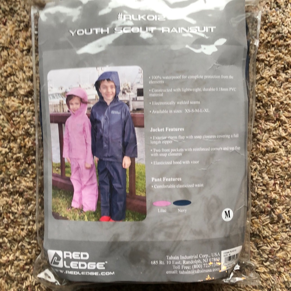 Youth medium Rain suit
